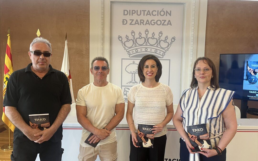 TAKO celebra 40 años de historia con su primer libro «Sólo rock and roll» y una versión de Labordeta