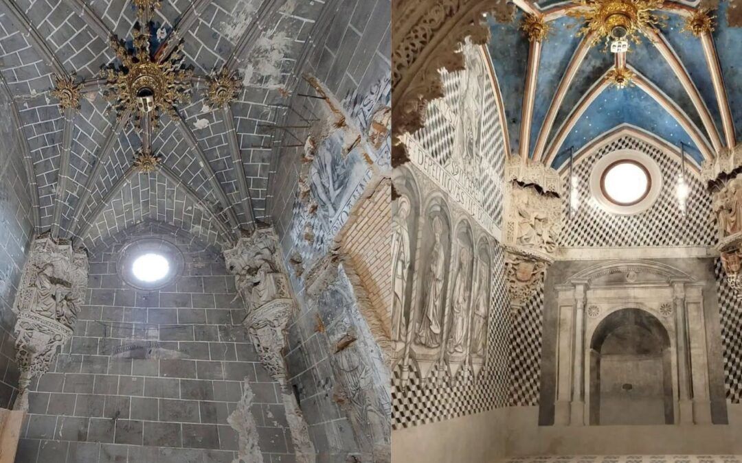 La Diputación de Zaragoza finaliza la restauración de la capilla de Santiago de la catedral de Tarazona tras una inversión de 304.000 euros
