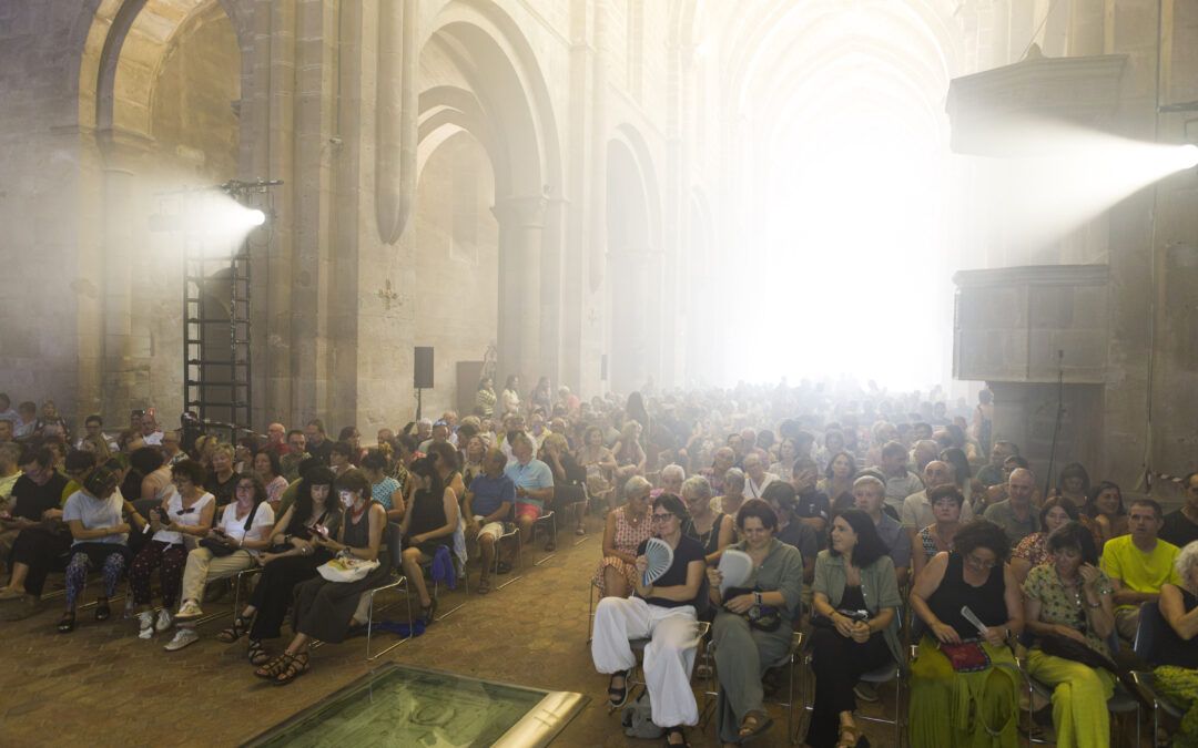 Más de 4.000 personas disfrutan de Veruela Estival, la programación cultural de la DPZ que ha vuelto a llenar de actividad el monasterio