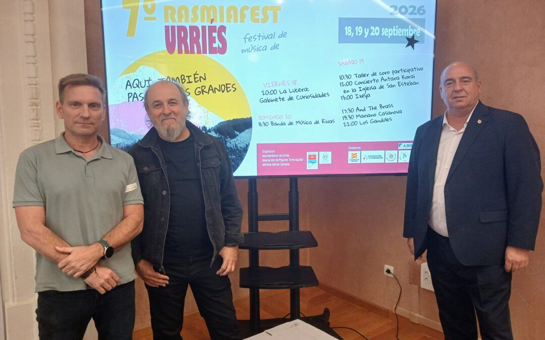 Urriés vuelve a llenarse de música con la séptima edición del Rasmiafest